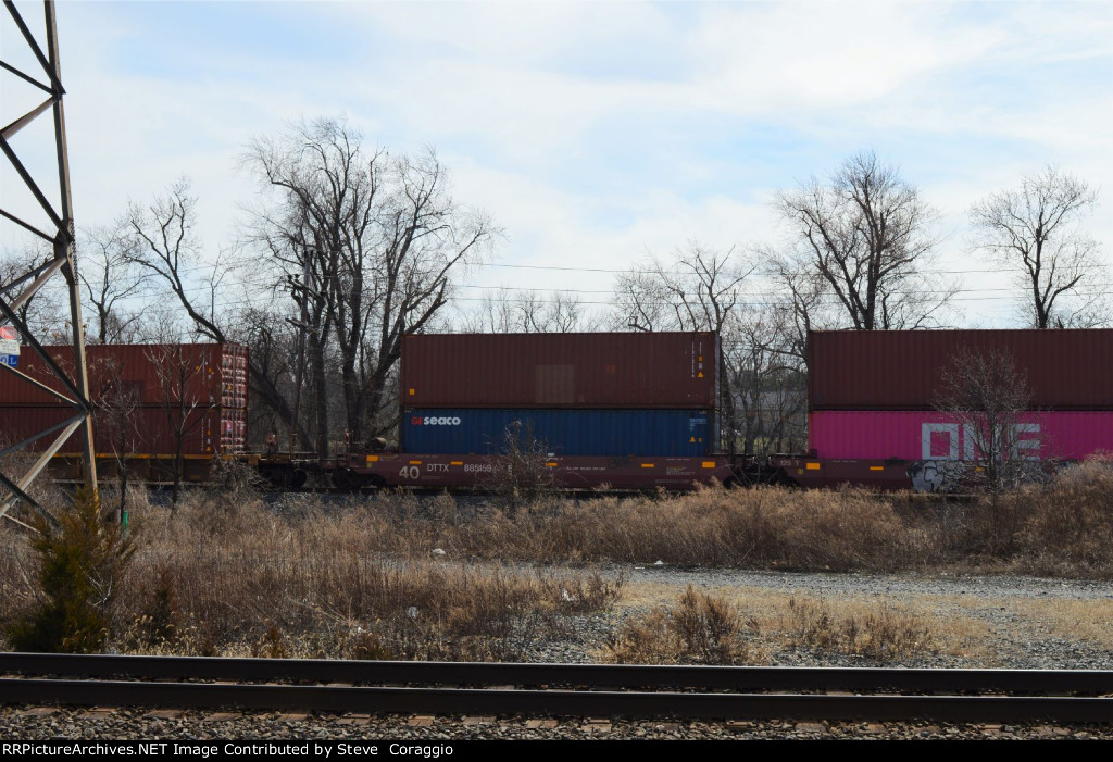 DTTX 885159B, GESU 6153233, TCLU 1646544 ARE ALL NEW TO RRPA.  DTTX= Trailer Train Corp. 